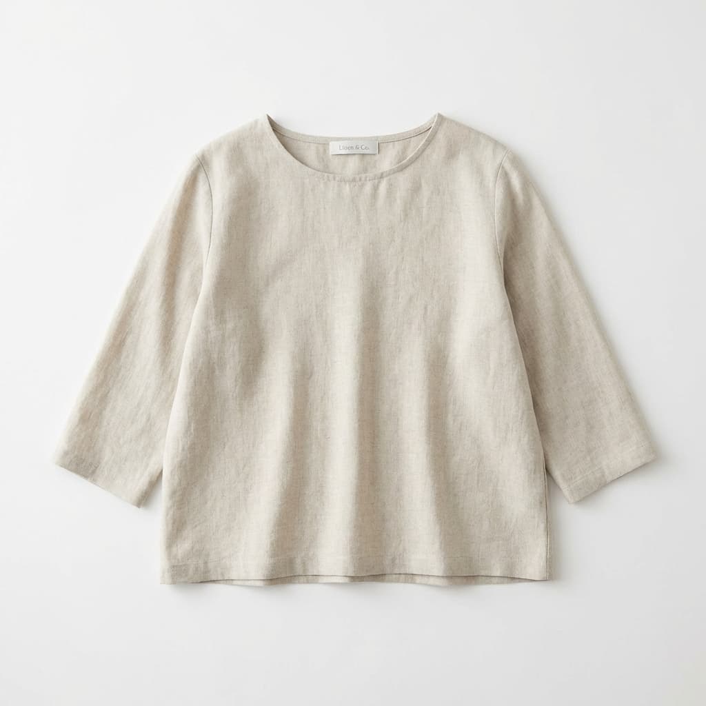 Draped Neck Top